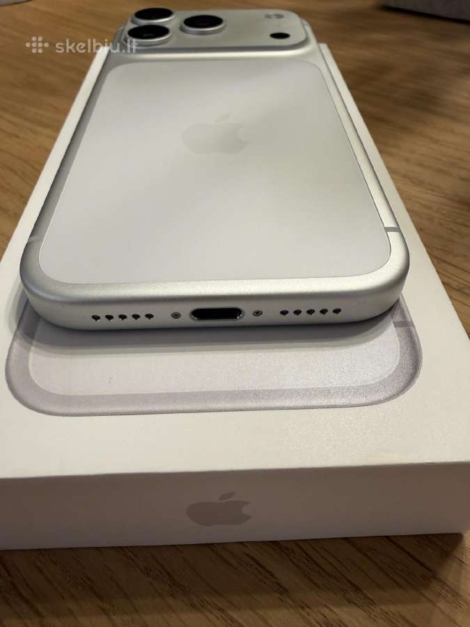 iPhone 17 Pro 256gb Sidabrinis - nuotraukos Nr. 3