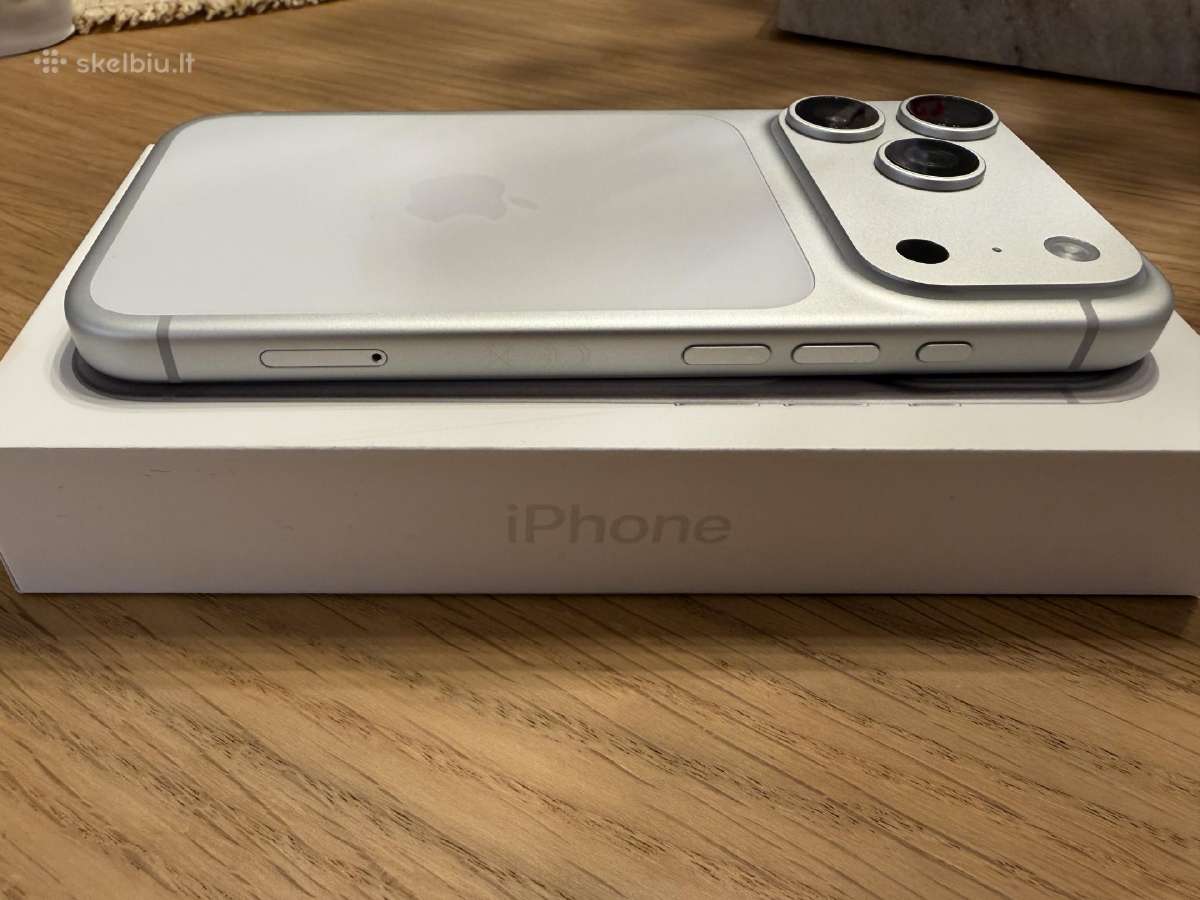iPhone 17 Pro 256gb Sidabrinis - nuotraukos Nr. 6