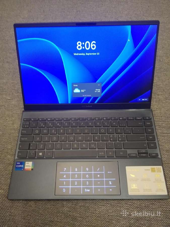 Zenbook ux425 i7-1165/16/1tb SSD - nuotraukos Nr. 3