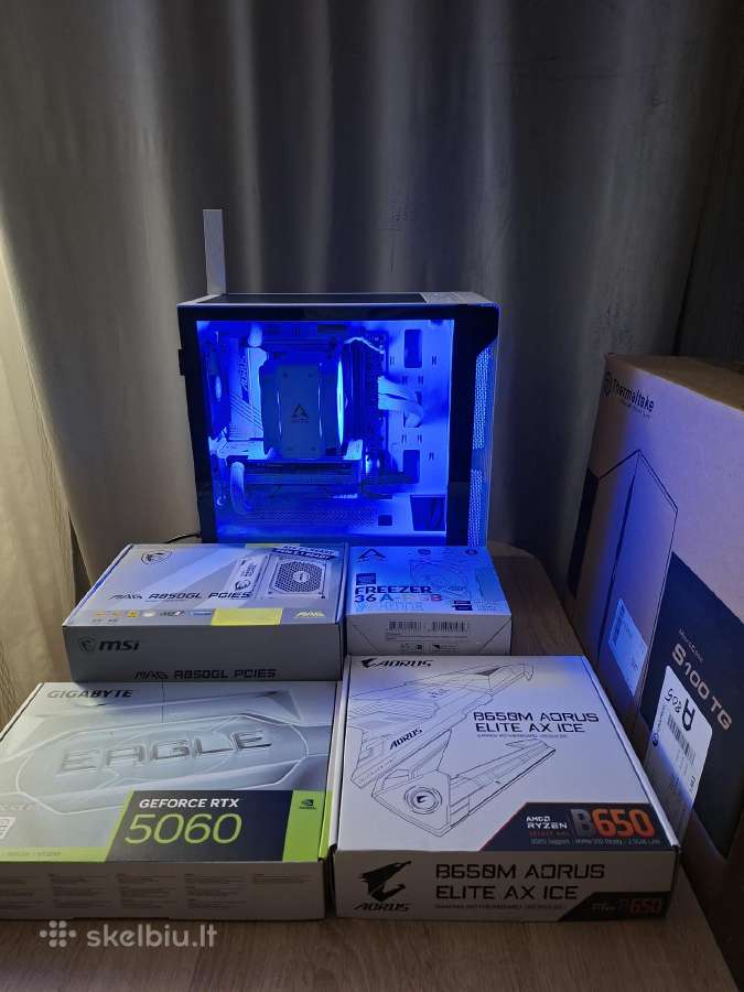 Pc Rtx 5060 8gb, Ryzen 5 7500f, 32gb Ddr5, 1tb SSD - nuotraukos Nr. 10