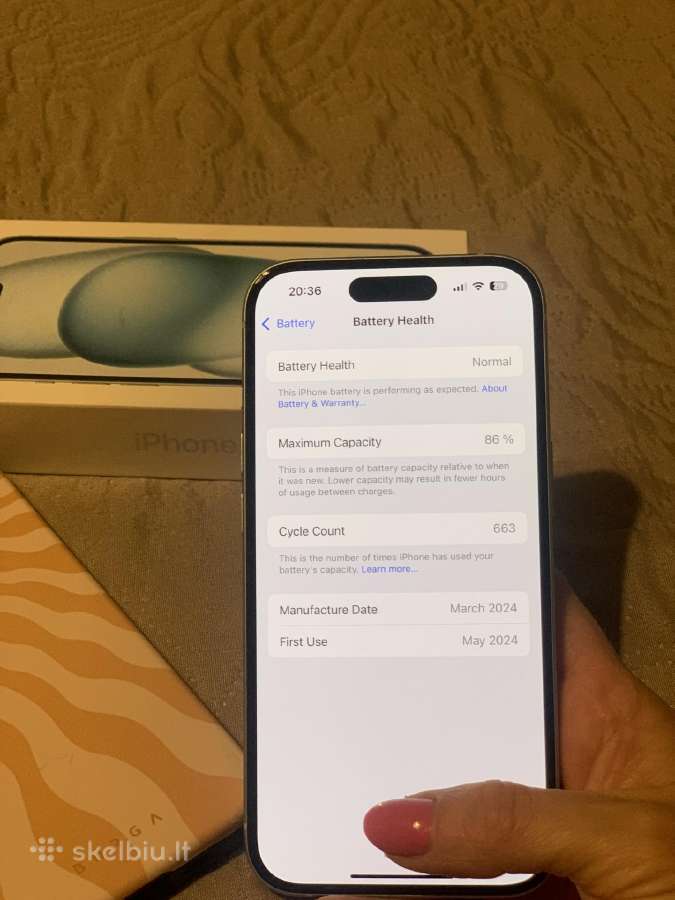 iPhone 15 - nuotraukos Nr. 5