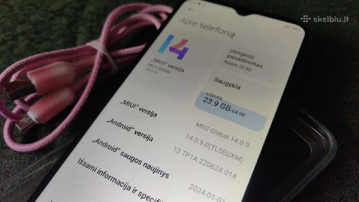 Xiaomi Redmi 10 5G dual sim - nuotraukos Nr. 3