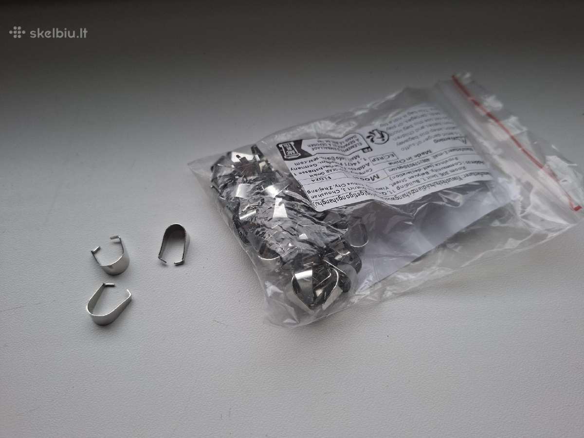 Metaliniai pakabukai, kalabliukai papuošalams visi - nuotraukos Nr. 2