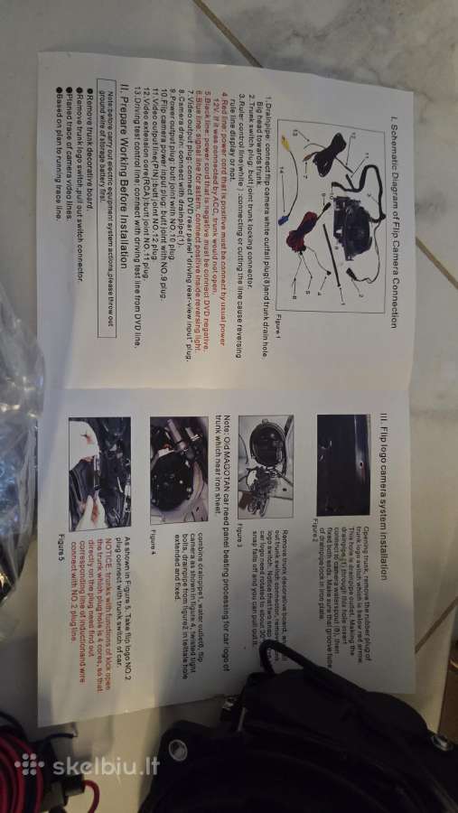 VW mk6 galinė vaizdo kamera - nuotraukos Nr. 3
