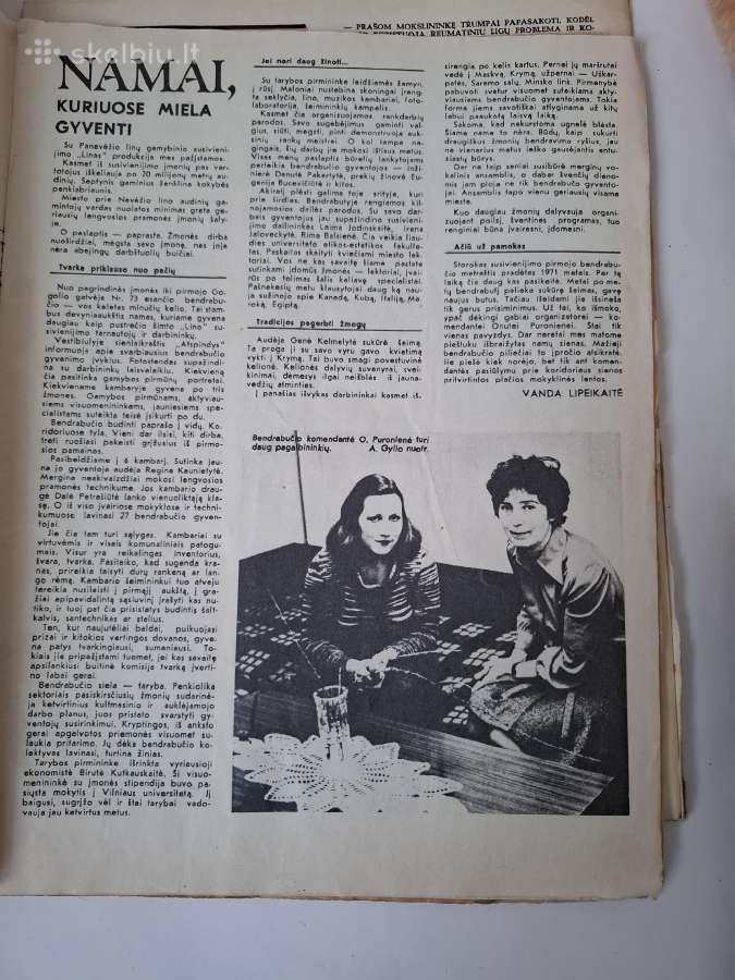 5 žurnalai tarybinė moteris 1980-1981 - nuotraukos Nr. 8