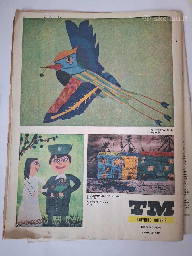 5 žurnalai tarybinė moteris 1980-1981 - nuotraukos Nr. 10