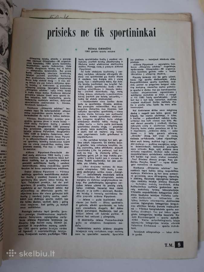 5 žurnalai tarybinė moteris 1980-1981 - nuotraukos Nr. 12