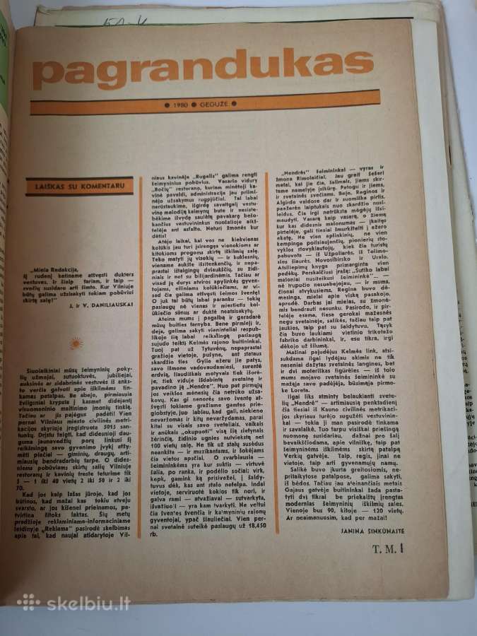 5 žurnalai tarybinė moteris 1980-1981 - nuotraukos Nr. 13