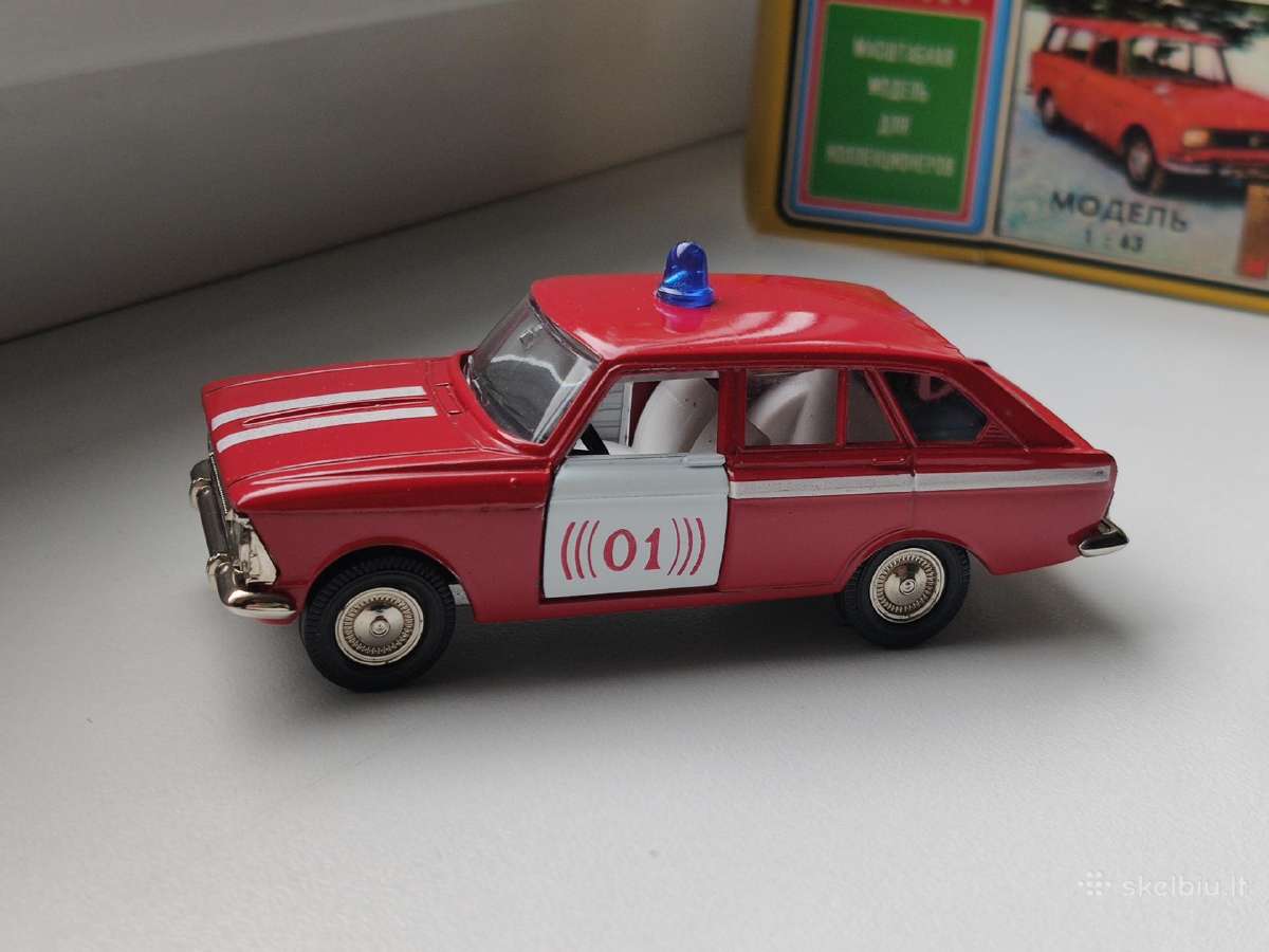1:43 Moskvich moskvic iz 1500 kombi ussr gaisrine - nuotraukos Nr. 8