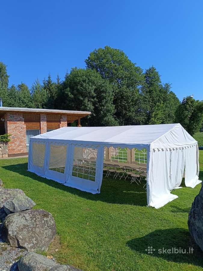 Parduodamos palapinės paviljonai - nuotraukos Nr. 2