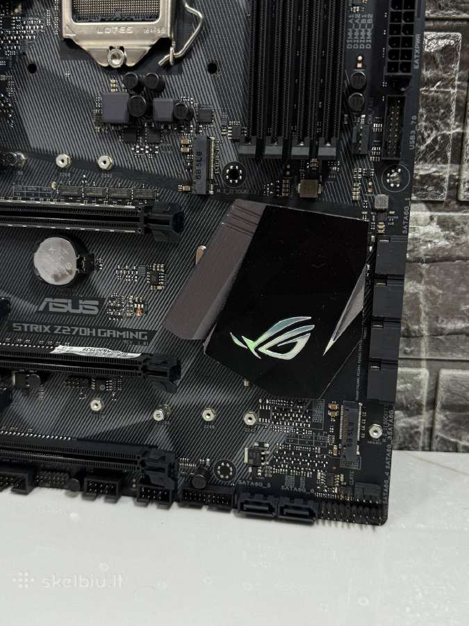 Asus Rog Strix Z270h Gaming - nuotraukos Nr. 2
