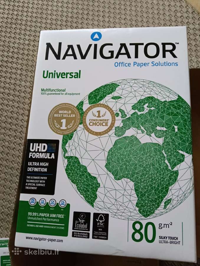 Navigator a4 biuro popierius dėžė - nuotraukos Nr. 3