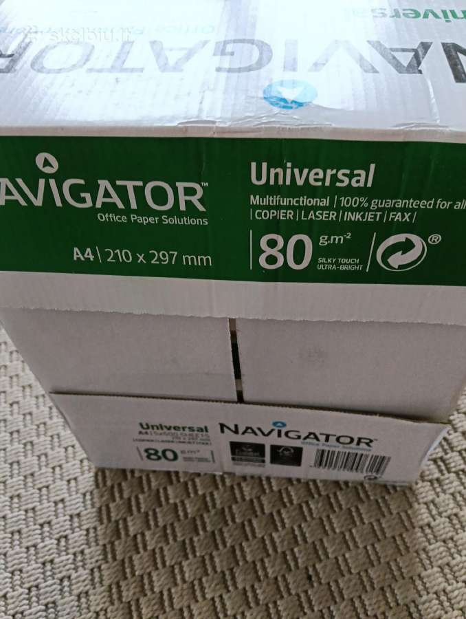 Navigator a4 biuro popierius dėžė - nuotraukos Nr. 4