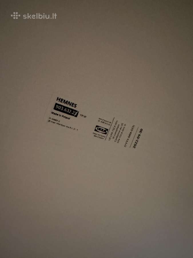 Ikea Hemnes rašomasis stalas - nuotraukos Nr. 4