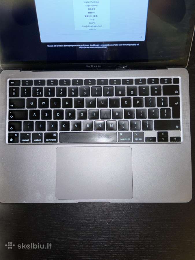 Apple MacBook Air 13 M1 2020 – A2337 - nuotraukos Nr. 4