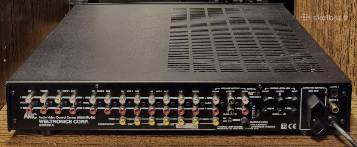 Onkyo p-3370 / pradiniai stiprintuvai / preamp - nuotraukos Nr. 11