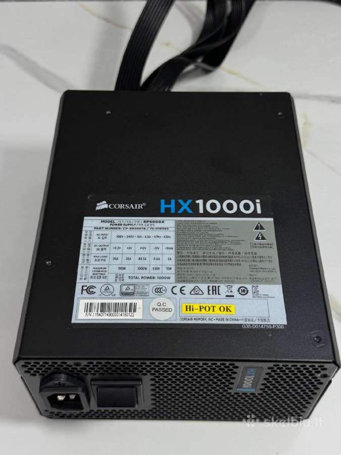 Corsair Hx1000i - nuotraukos Nr. 3