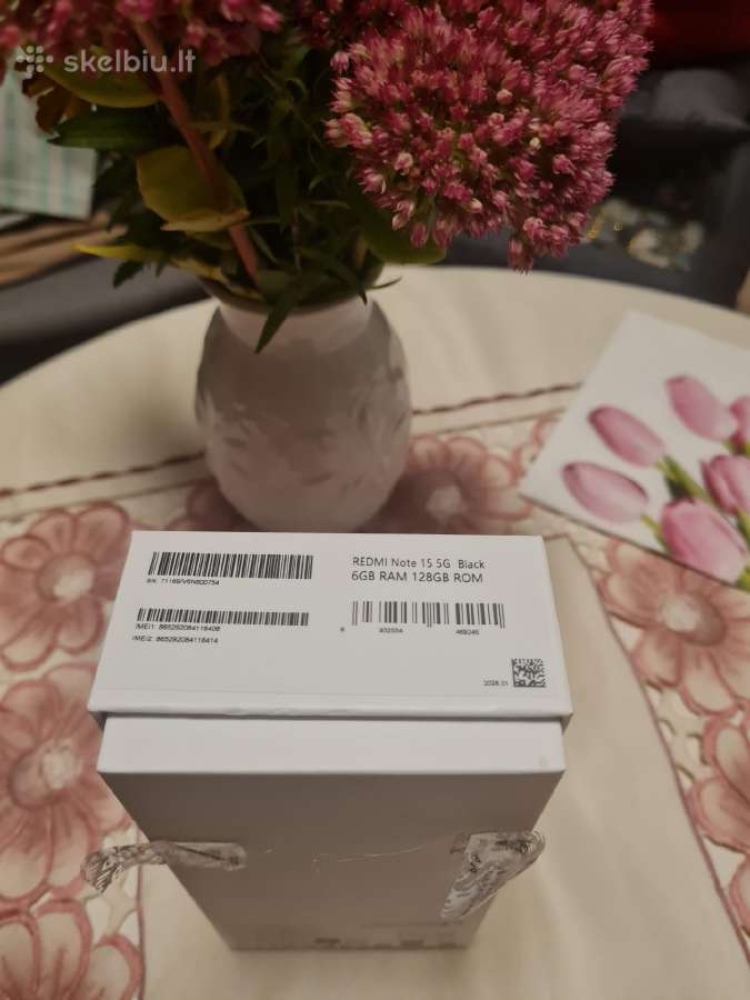 Xiaomi Redmi Note 15 5 G 128 GB Naujas Telefonas - nuotraukos Nr. 4