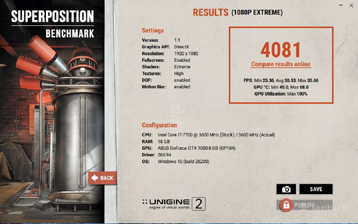 Gtx 1080 8gb Asus Rog Strix Gaming Advanced - nuotraukos Nr. 14