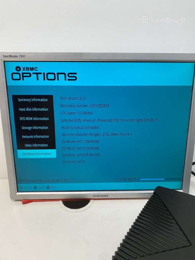 Pro-modded Original Xbox (v1.0) Rinkinys - nuotraukos Nr. 11