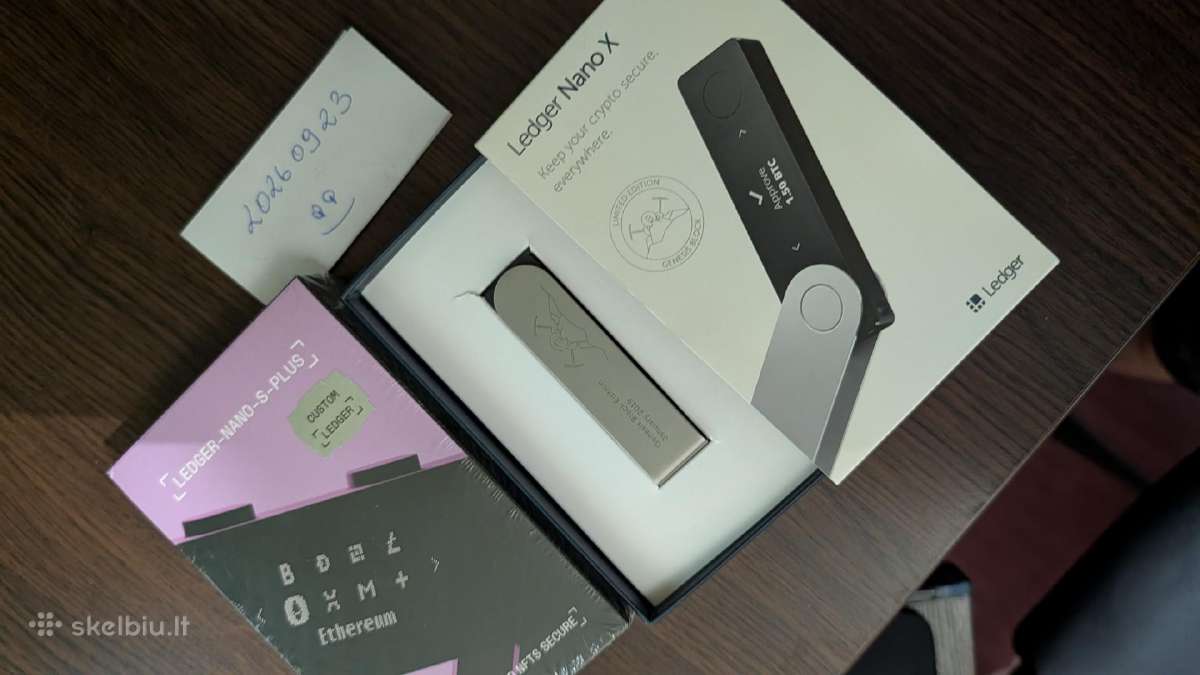 Naujas Ledger Nano S Plus €45 - nuotraukos Nr. 3
