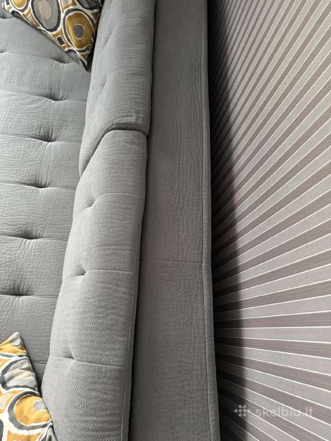 Pilka sofa - nuotraukos Nr. 5