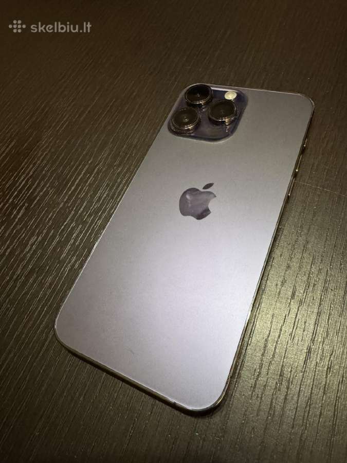 Parduodu Apple iPhone 14 Pro Max 128gb Deep Purple - nuotraukos Nr. 2