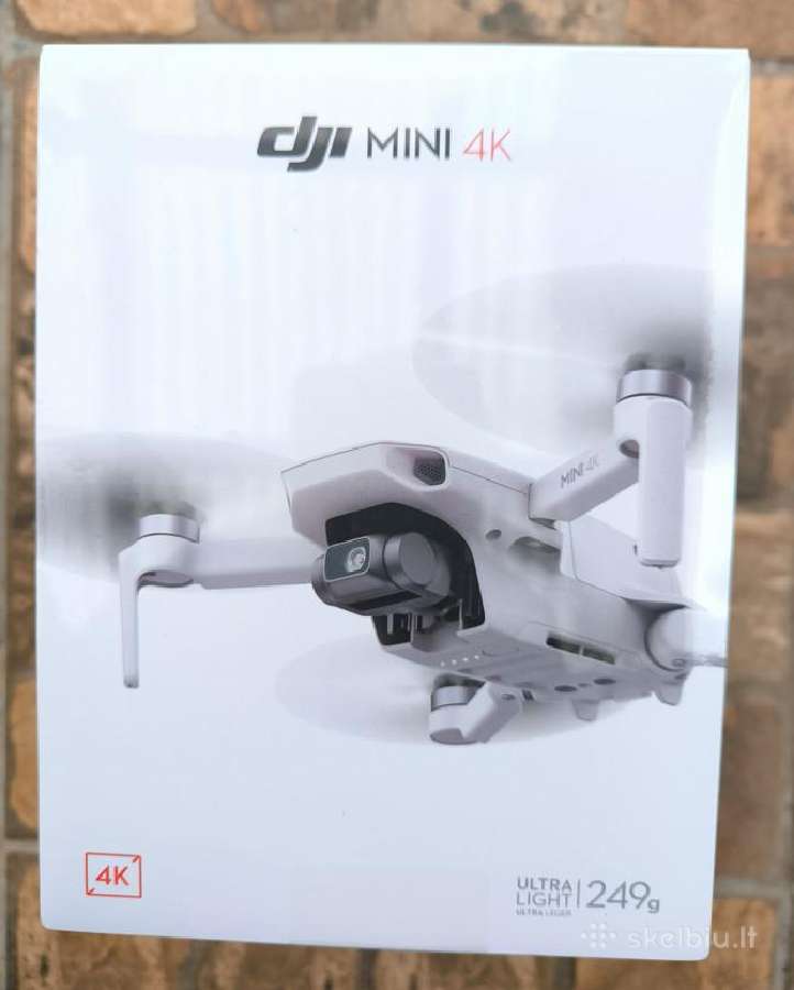 Naujas Dji Mini 4k Dronas - nuotraukos Nr. 3