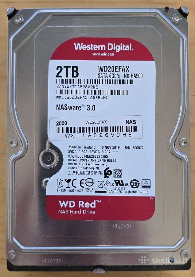 3.5" Sata HDD 1tb 2tb 3tb - Nauji ir naudoti - nuotraukos Nr. 2