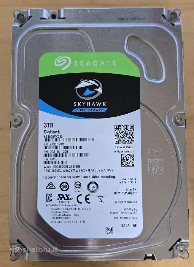 3.5" Sata HDD 1tb 2tb 3tb - Nauji ir naudoti - nuotraukos Nr. 5