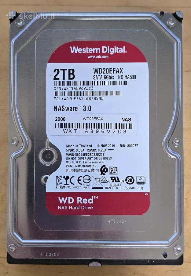 3.5" Sata HDD 1tb 2tb 3tb - Nauji ir naudoti - nuotraukos Nr. 6