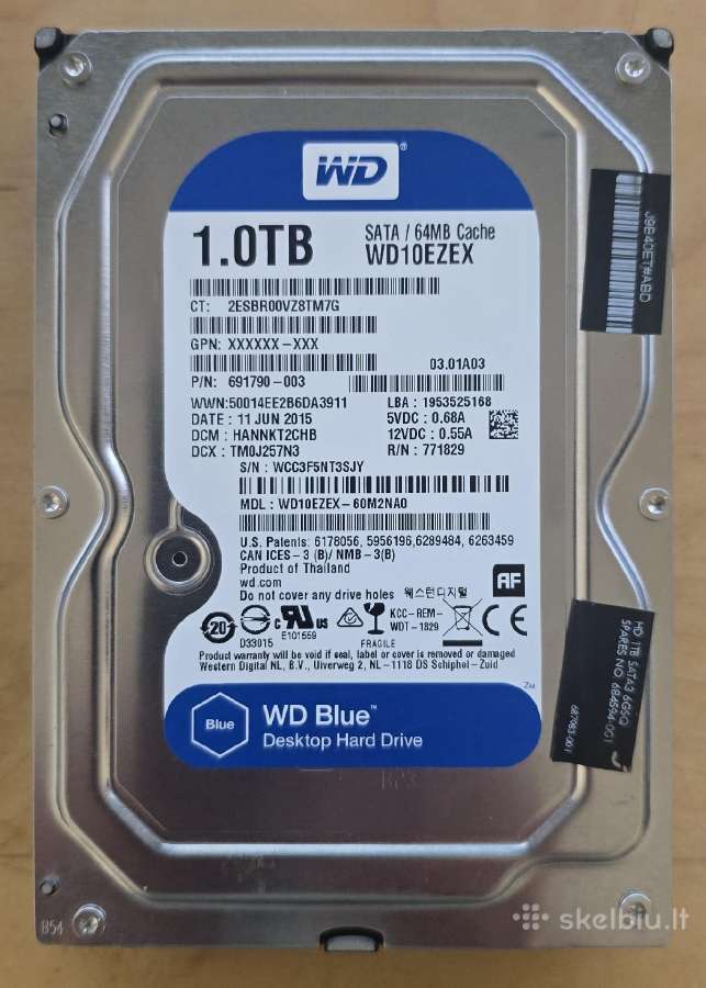 3.5" Sata HDD 1tb 2tb 3tb - Nauji ir naudoti - nuotraukos Nr. 20