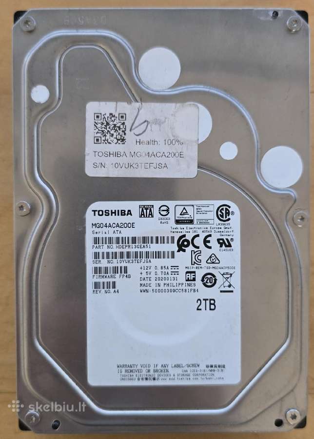 3.5" Sata HDD 1tb 2tb 3tb - Nauji ir naudoti - nuotraukos Nr. 25