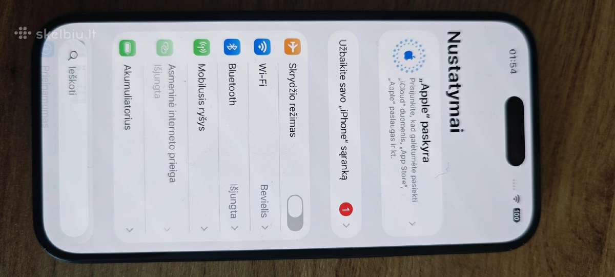 iPhone 15 128gb - nuotraukos Nr. 4