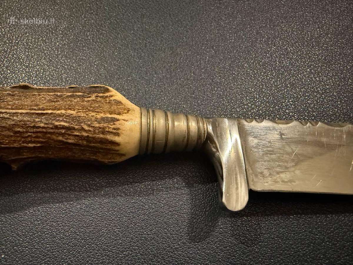 Linder Original Rehwappen Solingen hunting knife - nuotraukos Nr. 7