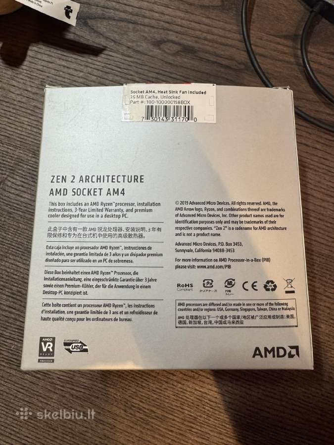 Amd Ryzen 5 3500x - nuotraukos Nr. 3