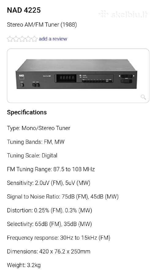 Amc3025a,nad, Onkyo, Yamaha, Pioneer stiprintuvai - nuotraukos Nr. 23