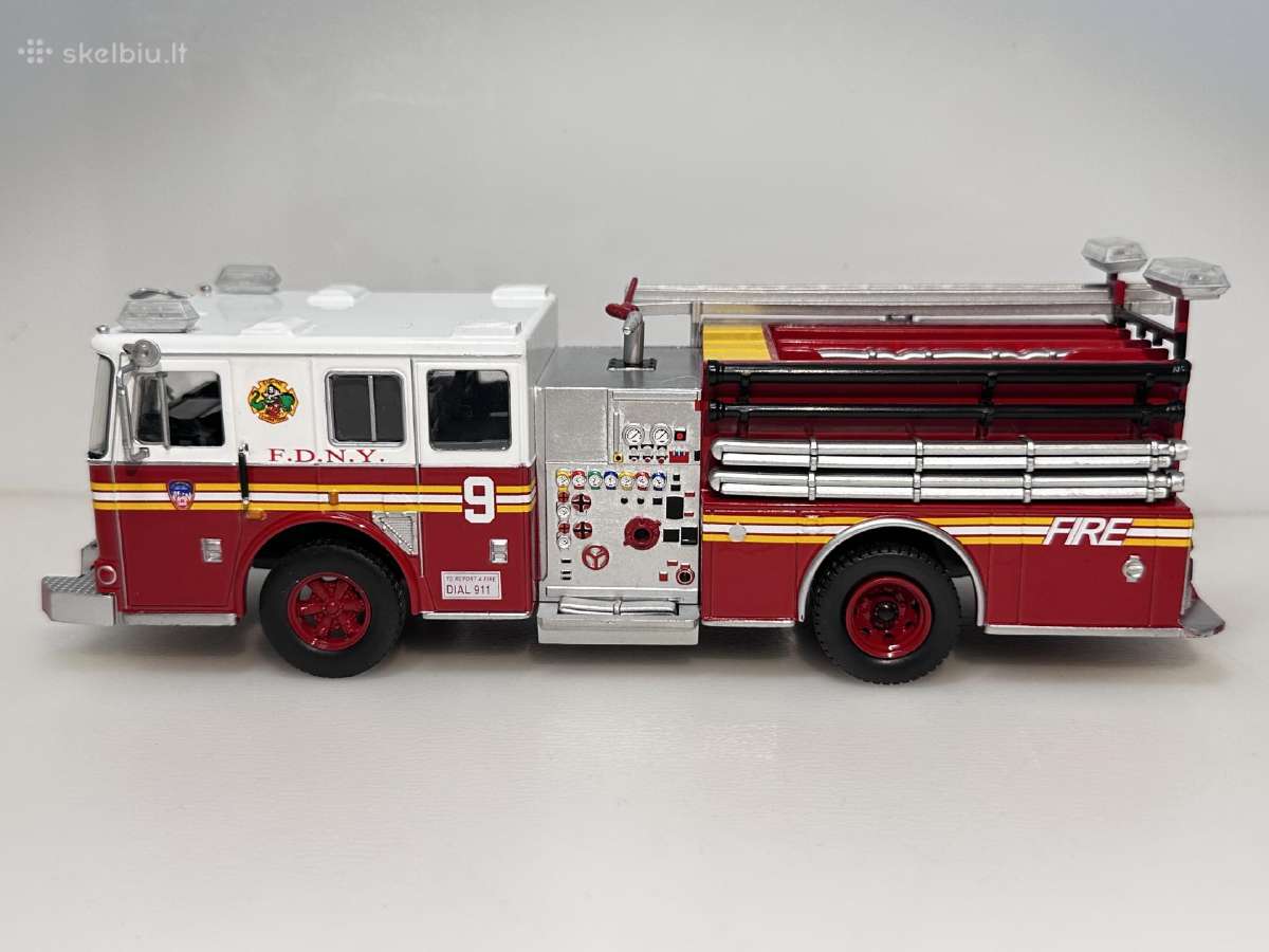 Seagrave Marauder II Fdny 2003 gaisrinė 1:43 - nuotraukos Nr. 3