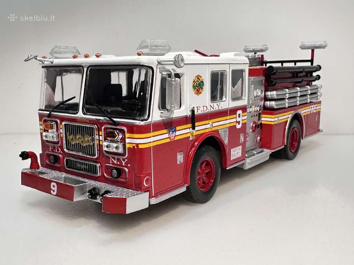 Seagrave Marauder II Fdny 2003 gaisrinė 1:43 - nuotraukos Nr. 4