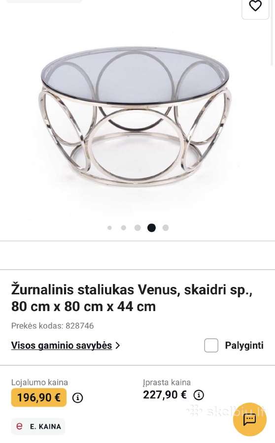 Kavos staliukas - nuotraukos Nr. 4
