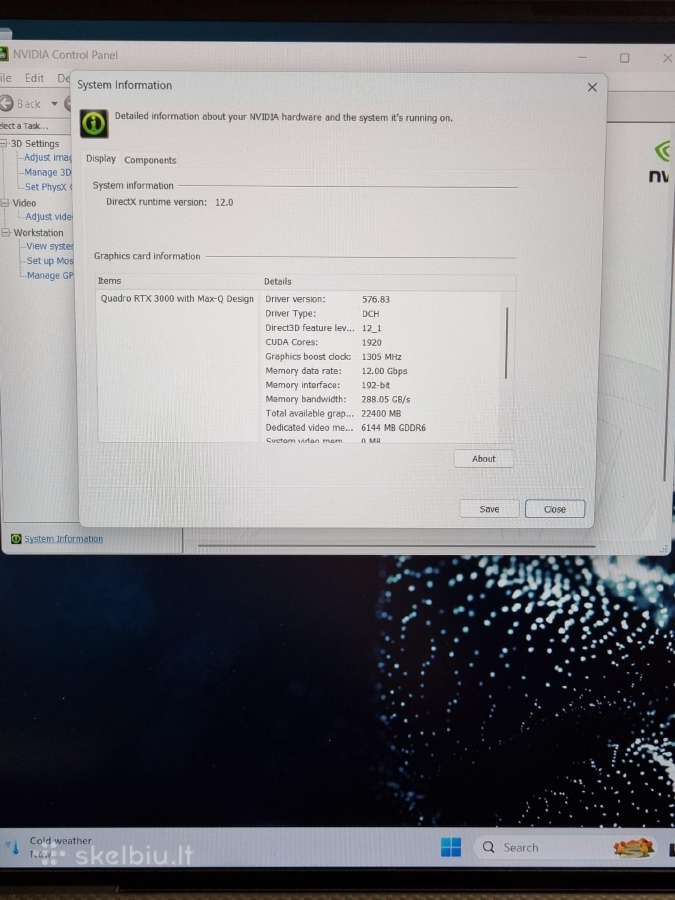 Dell Precision 5750 - nuotraukos Nr. 9