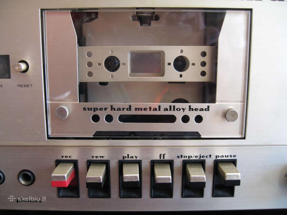 Marantz Sd1015 Stereo Cassette Deck. 1980 (Gold). - nuotraukos Nr. 4