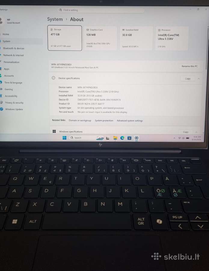 Elitebook X G1i Ai14 - nuotraukos Nr. 6