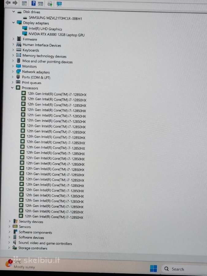 Zbook Fury 16 G9 Rtx A3000 - nuotraukos Nr. 8
