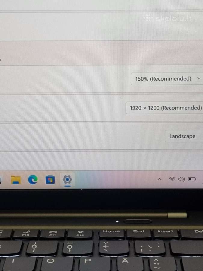 Lenovo Thinkpad X1 Carbon 10th - nuotraukos Nr. 6