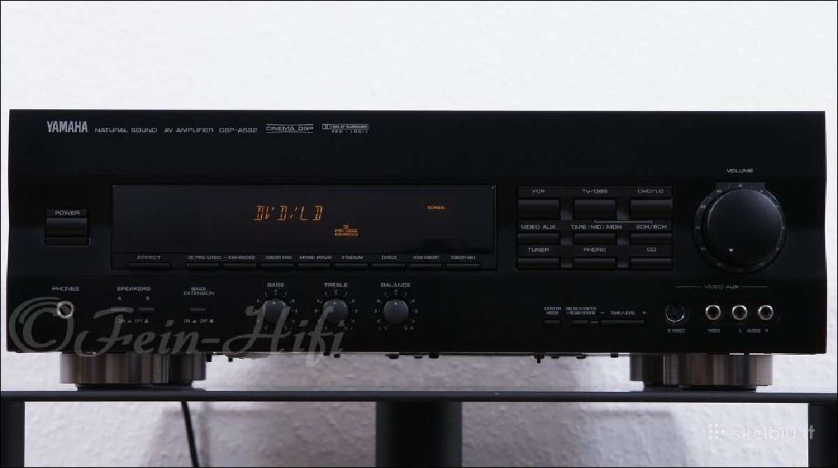 Yamaha Dsp-a592 Amplifier. Stereo Direct. 5.1ch. - nuotraukos Nr. 2