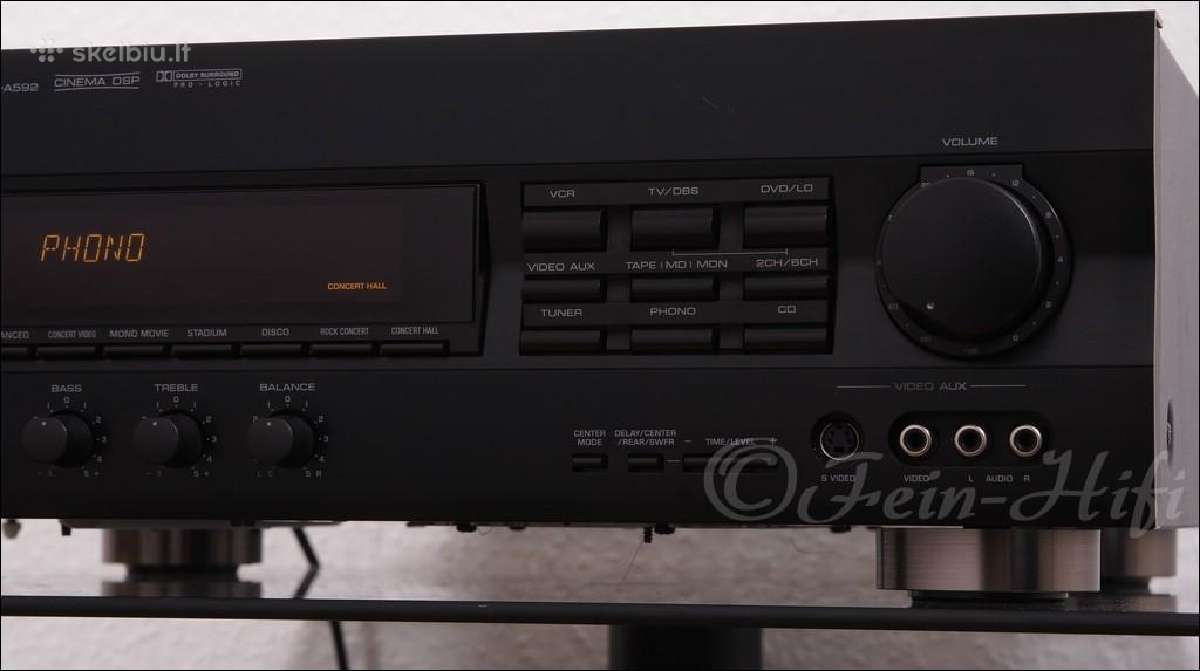 Yamaha Dsp-a592 Amplifier. Stereo Direct. 5.1ch. - nuotraukos Nr. 6