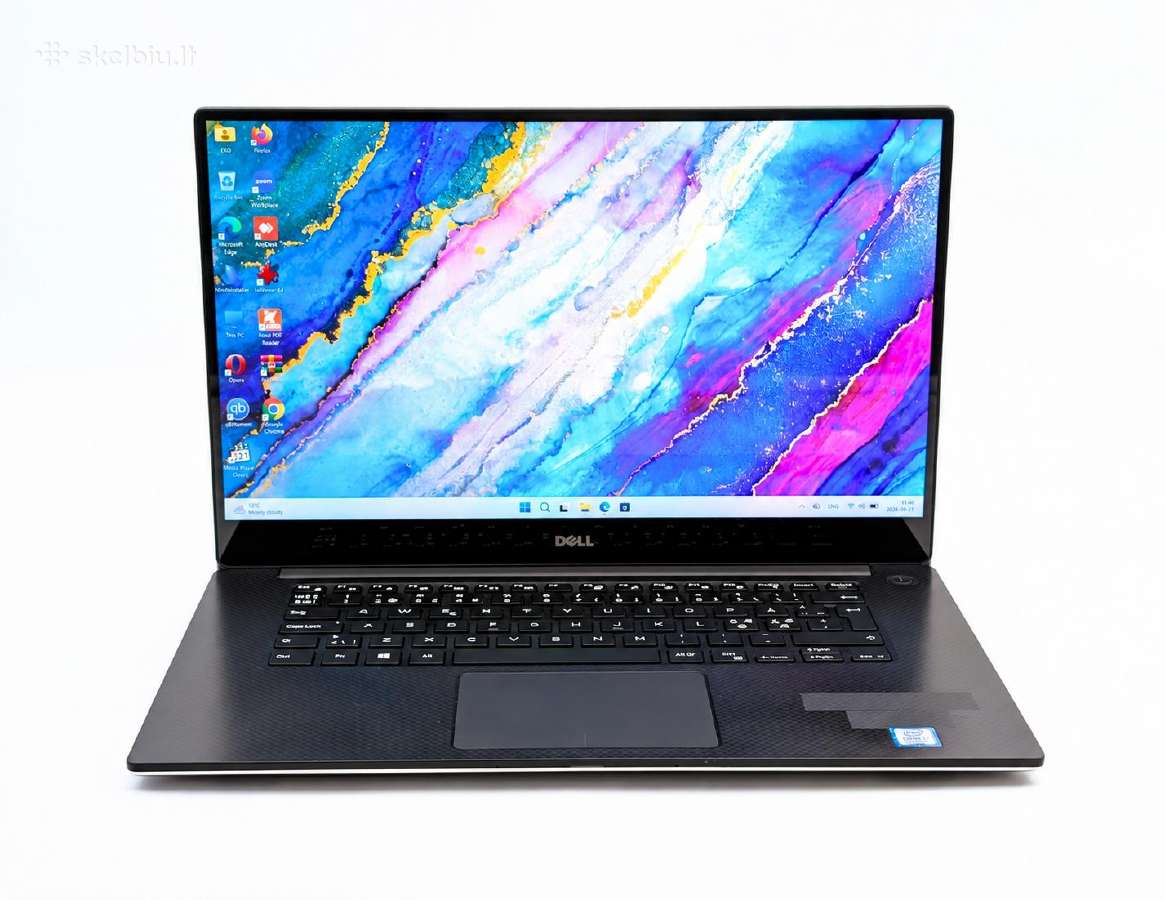 Dell Xps 15 i7 16gb 256gb Gtx 1050 4gb Touch 4k - nuotraukos Nr. 2