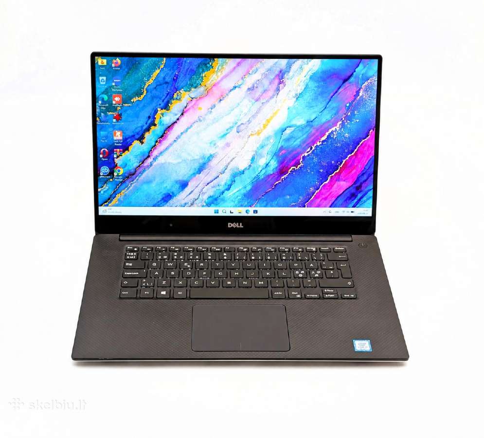 Dell Xps 15 i7 16gb 256gb Gtx 1050 4gb Touch 4k - nuotraukos Nr. 3