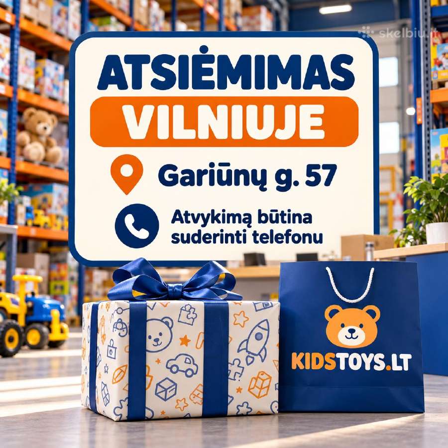 Skubiai reikia dovanos vaikui? Žaislai vietoje - nuotraukos Nr. 2